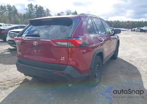 2019 Toyota Rav4 Le from USA, damaged, VIN JTMG1RFV4KD041245